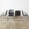 A Set of Four Mart Stam Style Cantilever Dining Chairs - 2