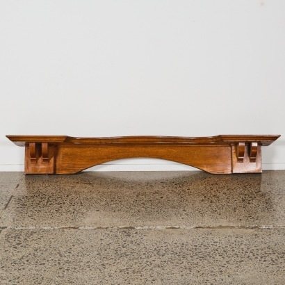 An Oak Overmantle