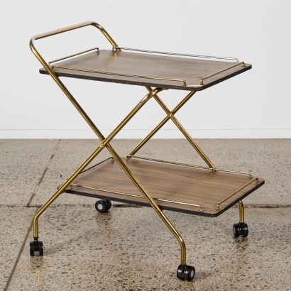 A Mid-Century Drinks Trolley