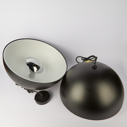 A Pair of Dome Pendant Lights