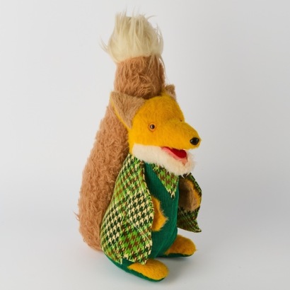 A Vintage Basil Brush Toy Made in New Zealand