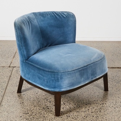 A Maxalto Italian Febo Low Armchair