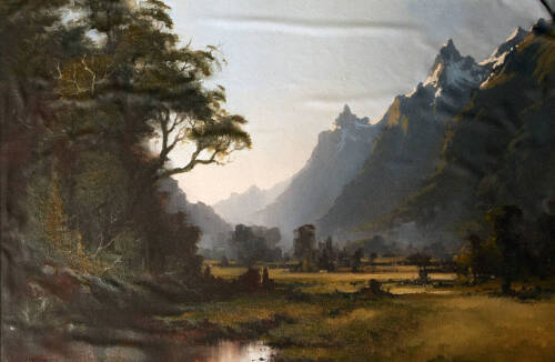 Unknown Artist South Island Landscape