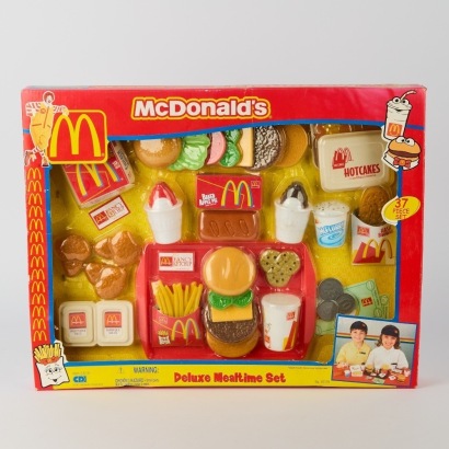 A Vintage 37-Piece McDonald's Toy Set