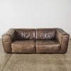 A York Leather Sofa