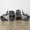 A Set of Four 'Panton' Chairs by Verner Panton for Vitra - 2