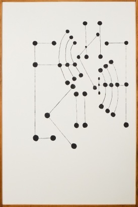 A Mid Century Inspired Large Scale Painting
