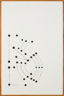 A Mid Century Inspired Large Scale Painting