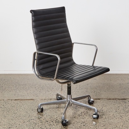 An EA119 High Back Chair by Charles & Ray Eames for ICF