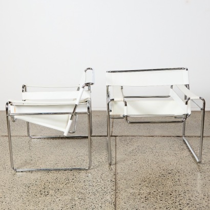 A Pair of Wassily Style Chairs