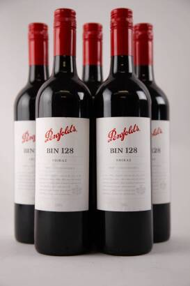 (5) 2007 Penfolds Bin 128 Shiraz, Coonawarra