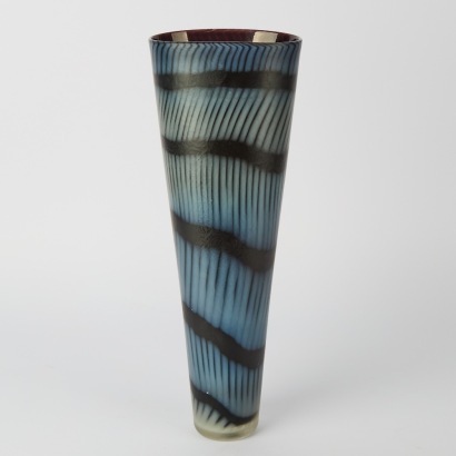 A Tall Glass Vase by Mark Thiele