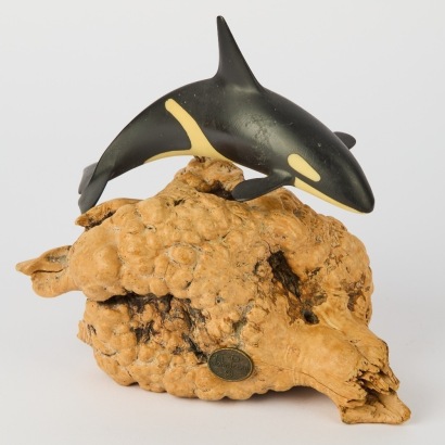 A John Perry Killer Whale Sculpture