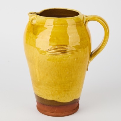 A Large Andrew Van Der Putten Avian Form Jug