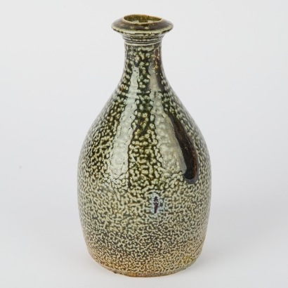 A Peter Lange Salt Glazed Bottle