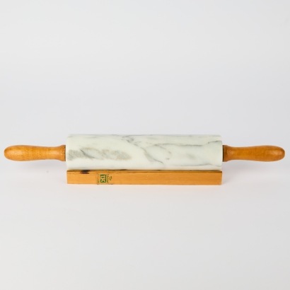 A Marble Rolling Pin with Stand