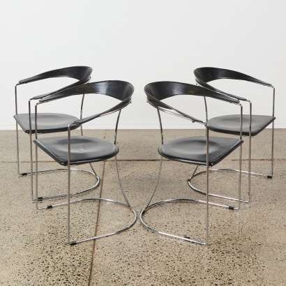 A Set of Four Arrben Ursula Chairs