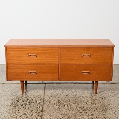 A Mid-Century Lowboy