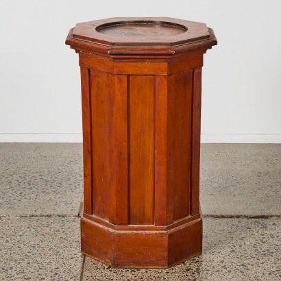 An Antique Octagonal Hall Stand