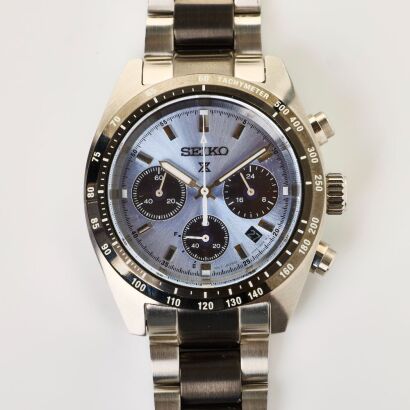 Seiko, Prospex Solar Speedtimer Crystal Trophy Wristwatch, Limited Edition, circa 2024