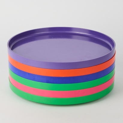 A Collection of Six Heller New York Plates