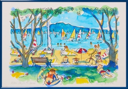 PHILIP BEADLE Day at the Beach