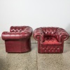 A Pair of Chesterfield Chairs - 2