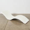 A Wave Form Fibreglass Pool Lounger