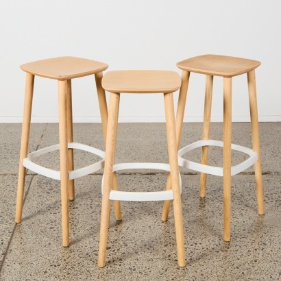 A Set of Three Pedrali 2702 &ldquo;Babila&rdquo; Stools
