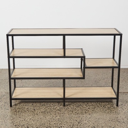 An Asymmetrical Display Shelf