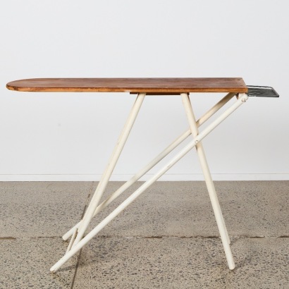 A Vintage Wooden Ironing Board