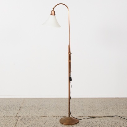 A Vintage Style Metal Floor Lamp