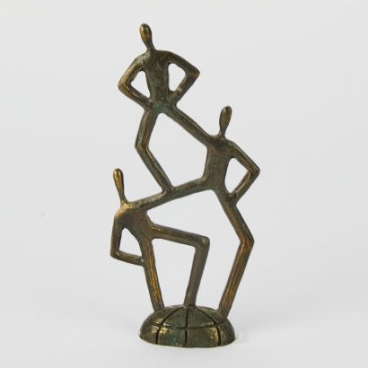 A Brutalist Style &lsquo;Get Up Together&rsquo; Abstract Figurine by Casablanca Design