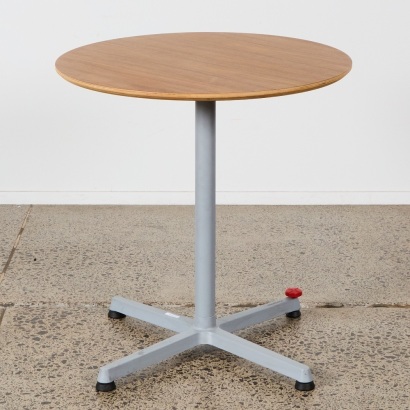 A MaxDesign Flip Top Table with Walnut Ply Top