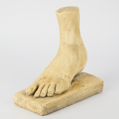 A Large Model Foot Statue