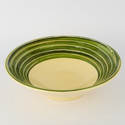 A Bamboo Relief Pasta Bowl by IPatrizi Italy