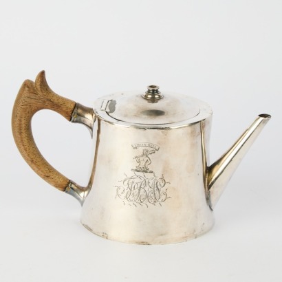 A Sterling Silver Teapot