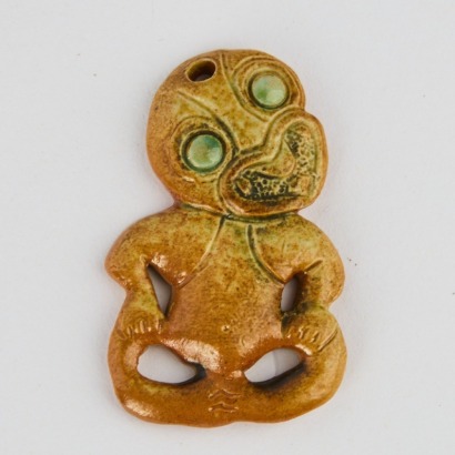 A Vintage Ceramic Tiki