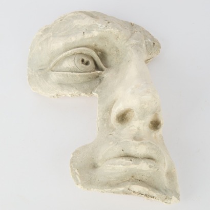 A Vintage Style David Face Relief Sculpture