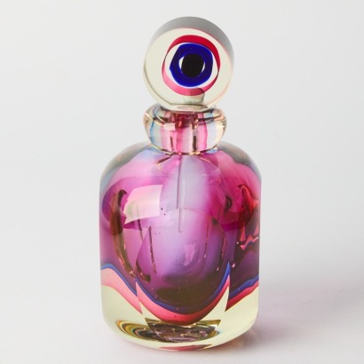 A Murano 'Bullseye' Perfume Bottle