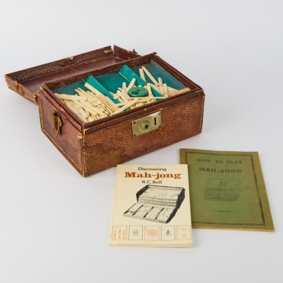 A Cased Mahjong Set