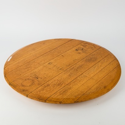 A French Oak Lazy Susan