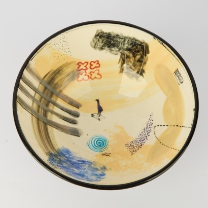A Brendan Adams Large Pottery Bowl