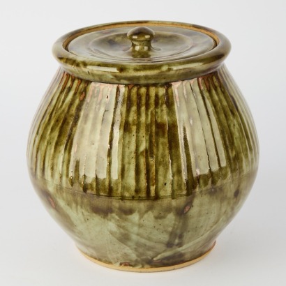 A Paul Fisher Large Stoneware Jar
