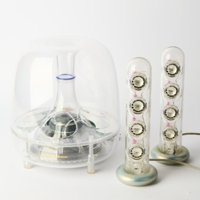 A Harman Kardon Soundsticks II with Subwoofer AF