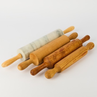 A Collection of four Patisserie Rolling Pins
