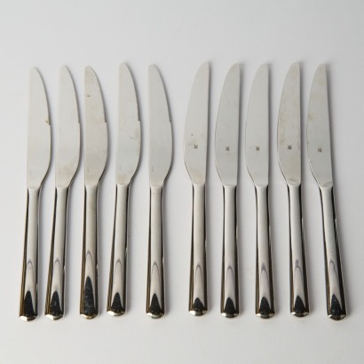 A collection of ten MWF Dinner Knives
