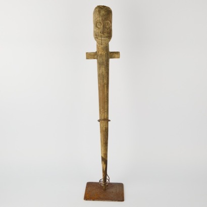 A Carved Tribal Wood Figure