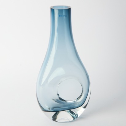 A Vintage M.Wojcik for Krosno Art Glass Vase
