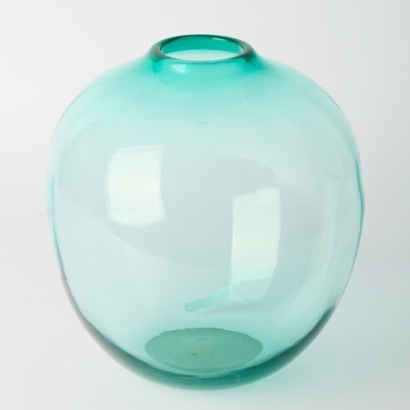 A Squat Glass Vase